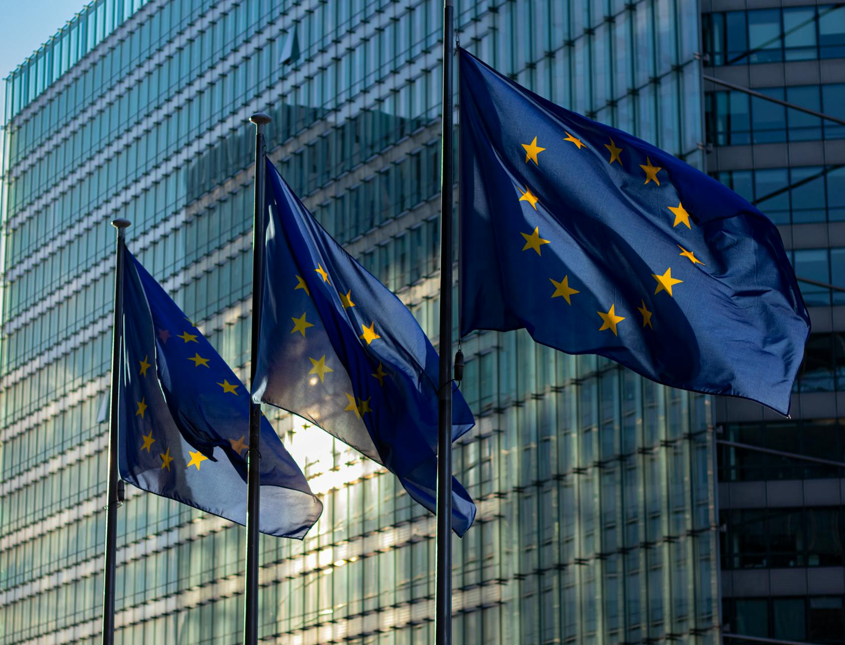 NATO headquarters Brussels flags alliance member states